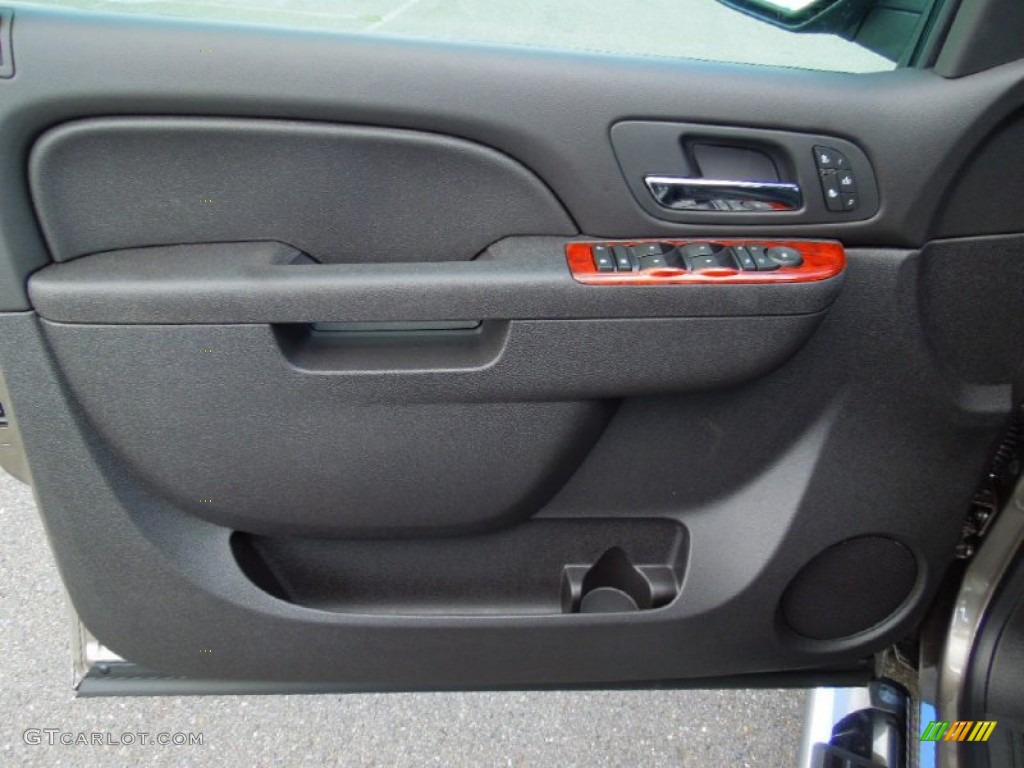 2012 Suburban LT 4x4 - Graystone Metallic / Ebony photo #11