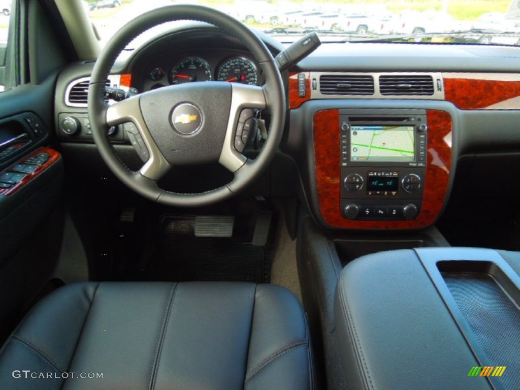 2012 Suburban LT 4x4 - Graystone Metallic / Ebony photo #19