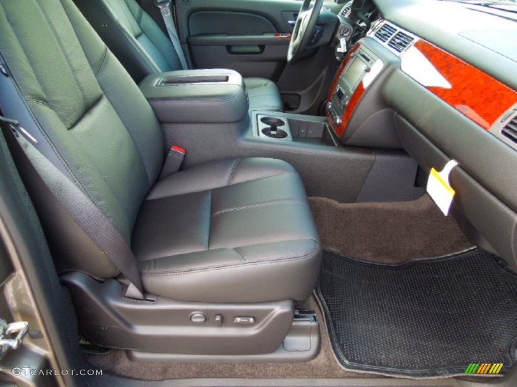 2012 Suburban LT 4x4 - Graystone Metallic / Ebony photo #24