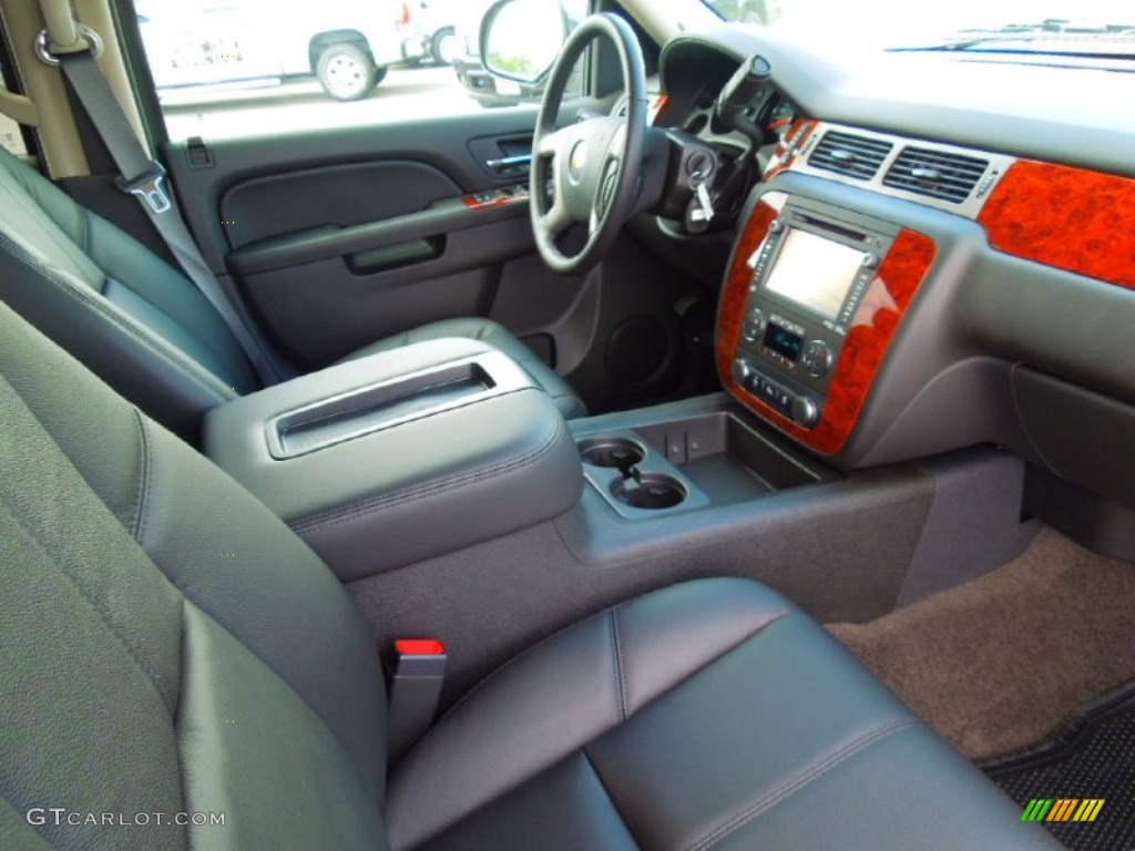 2012 Suburban LT 4x4 - Graystone Metallic / Ebony photo #25
