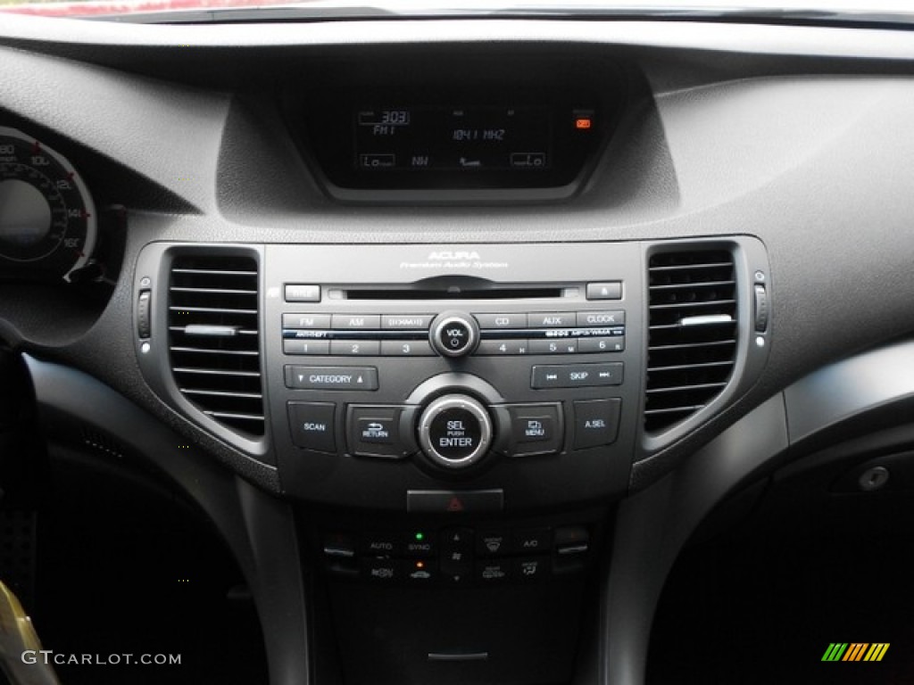 2012 Acura TSX Special Edition Sedan Audio System Photo #65835902