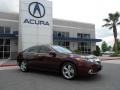 2012 Basque Red Pearl Acura TSX Sedan  photo #1