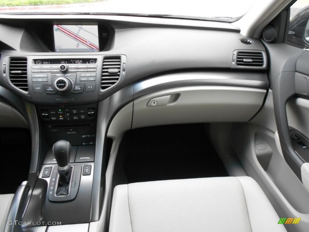 2012 Acura TSX Technology Sedan Taupe Dashboard Photo #65836574
