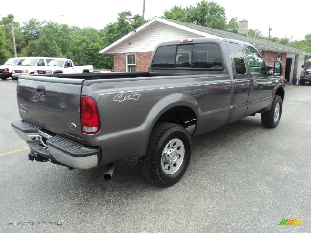 2007 F250 Super Duty XLT SuperCab 4x4 - Dark Shadow Grey Metallic / Medium Flint photo #3