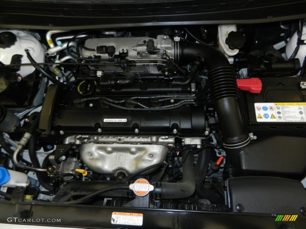 2011 Kia Soul White Tiger Special Edition Engine Photos