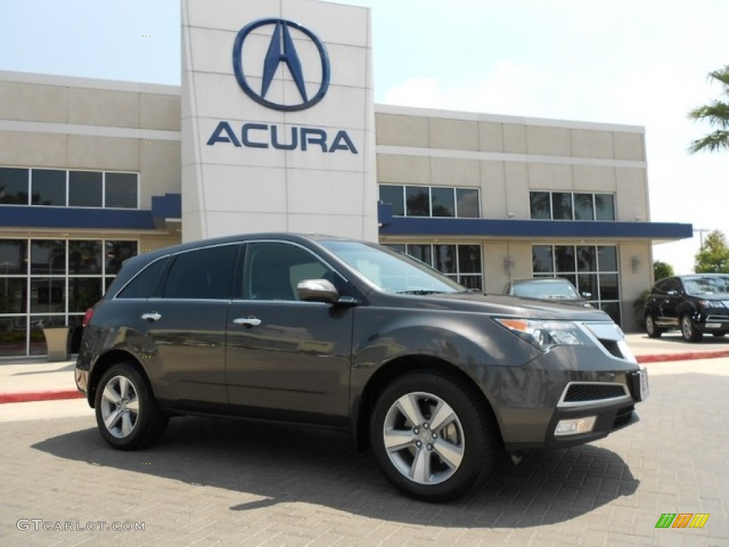 Grigio Metallic 2011 Acura MDX Technology Exterior Photo #65837336