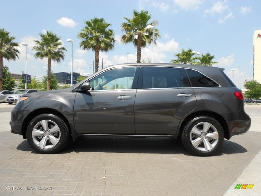 Grigio Metallic 2011 Acura MDX Technology Exterior Photo #65837360