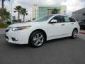 Bellanova White Pearl 2012 Acura TSX Sport Wagon Exterior