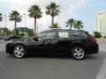 2012 Crystal Black Pearl Acura TSX Technology Sport Wagon  photo #5