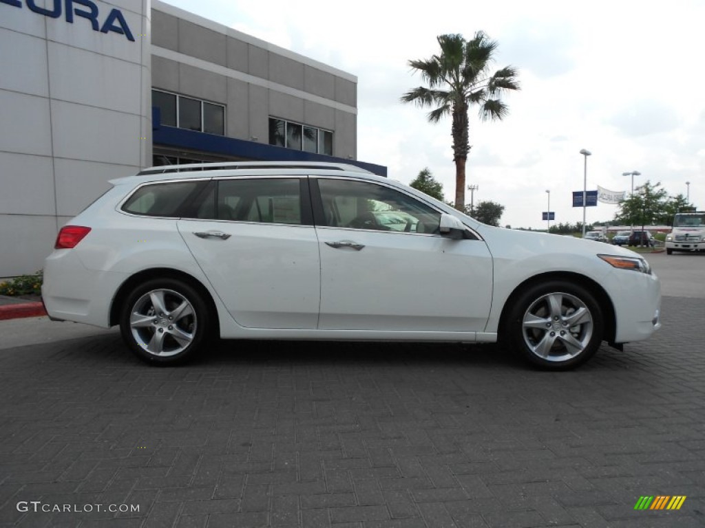 Bellanova White Pearl 2012 Acura TSX Sport Wagon Exterior Photo #65838266