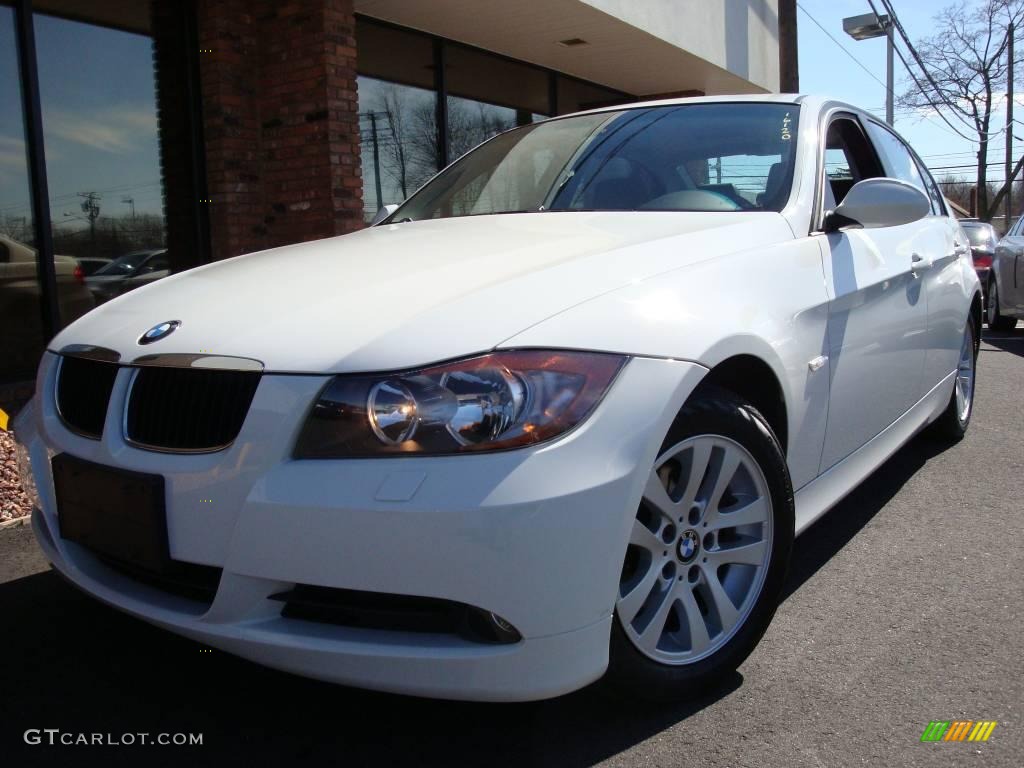 Alpine White BMW 3 Series