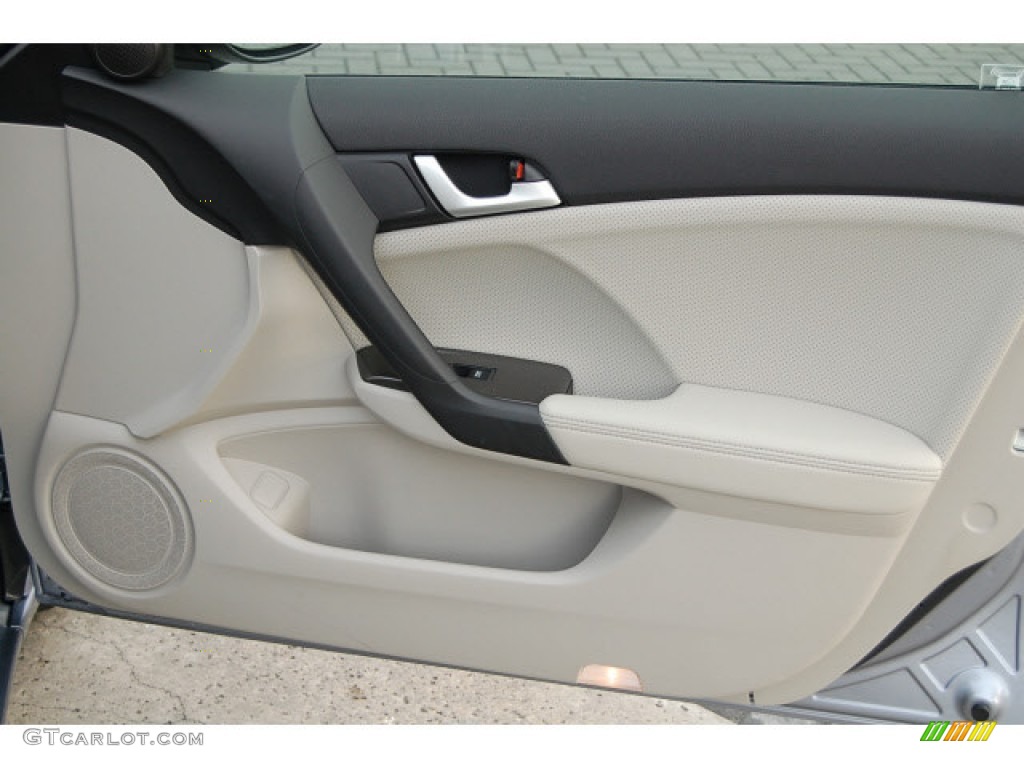 2011 Acura TSX Sedan Taupe Door Panel Photo #65838368