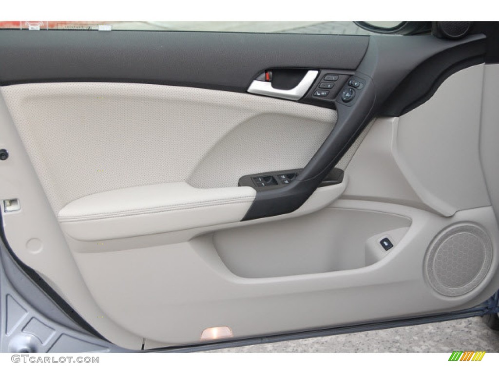 2011 Acura TSX Sedan Taupe Door Panel Photo #65838377