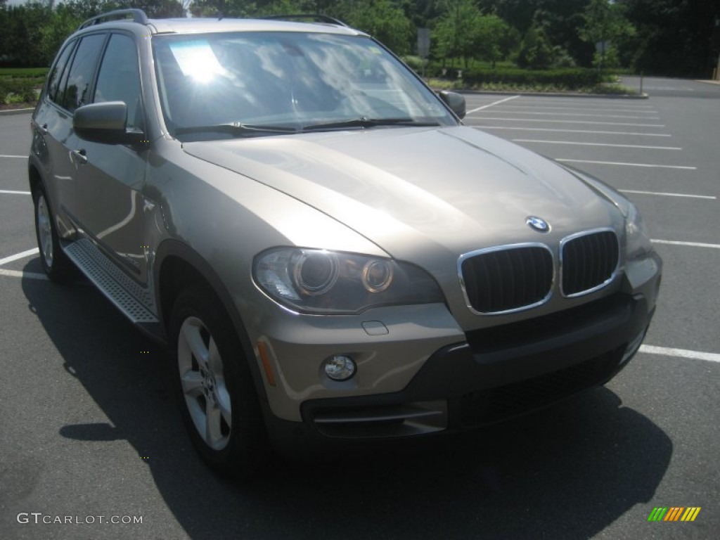 2009 X5 xDrive30i - Platinum Bronze Metallic / Tobacco Nevada Leather photo #5