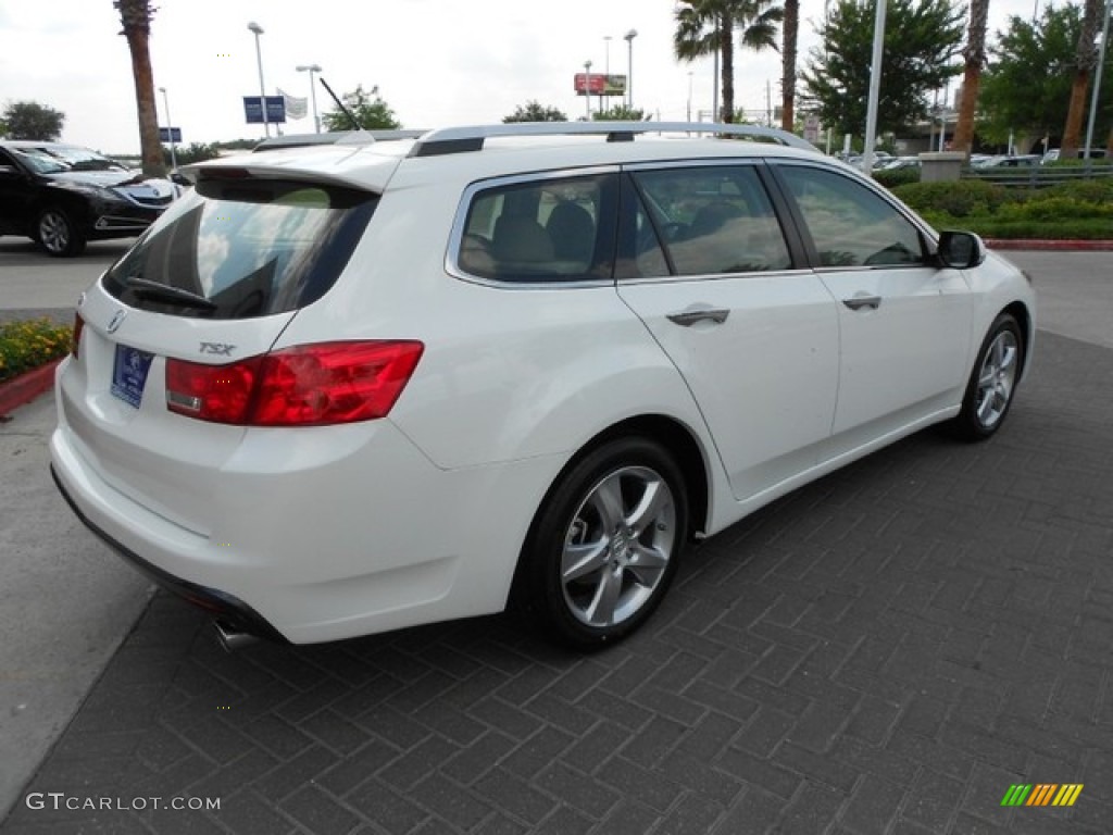 Bellanova White Pearl 2012 Acura TSX Sport Wagon Exterior Photo #65838530