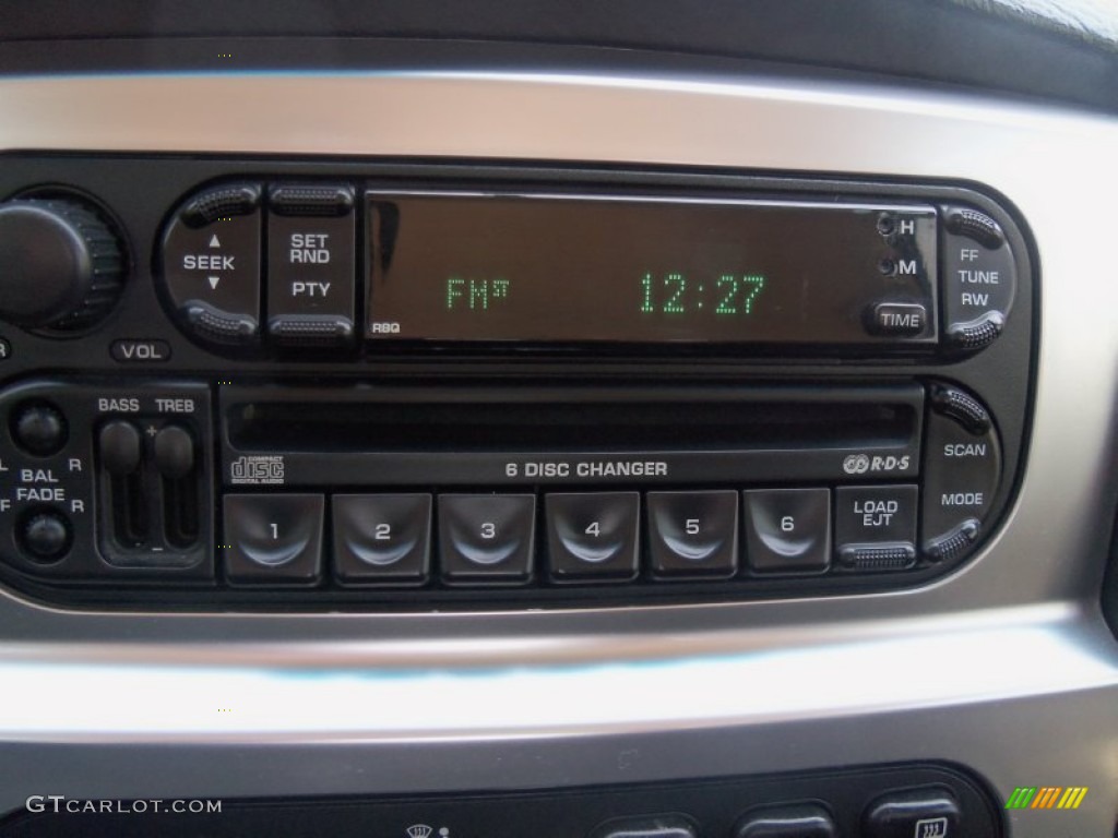 2004 Dodge Ram 1500 SRT-10 Regular Cab Audio System Photo #65839112