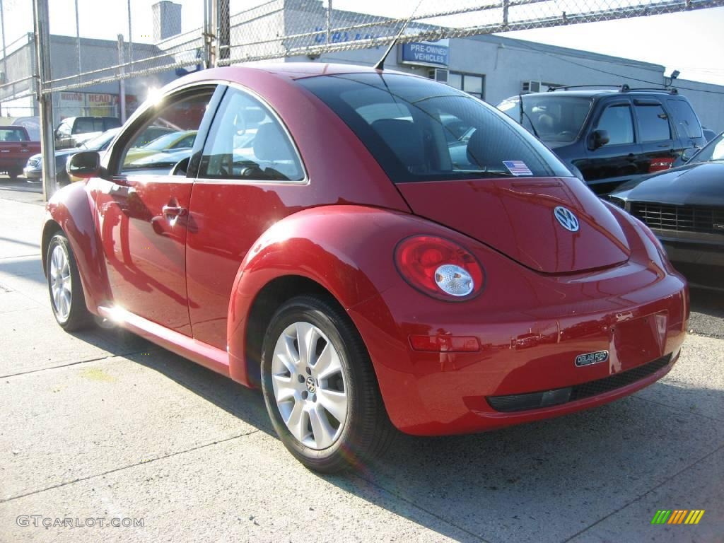 2008 New Beetle S Coupe - Salsa Red / Black photo #3