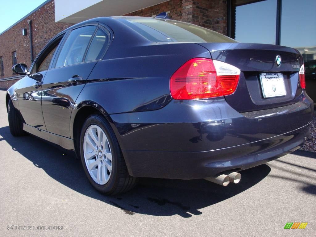 2007 3 Series 328i Sedan - Monaco Blue Metallic / Beige photo #4