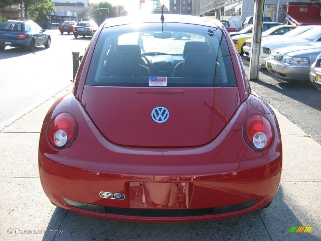 2008 New Beetle S Coupe - Salsa Red / Black photo #4