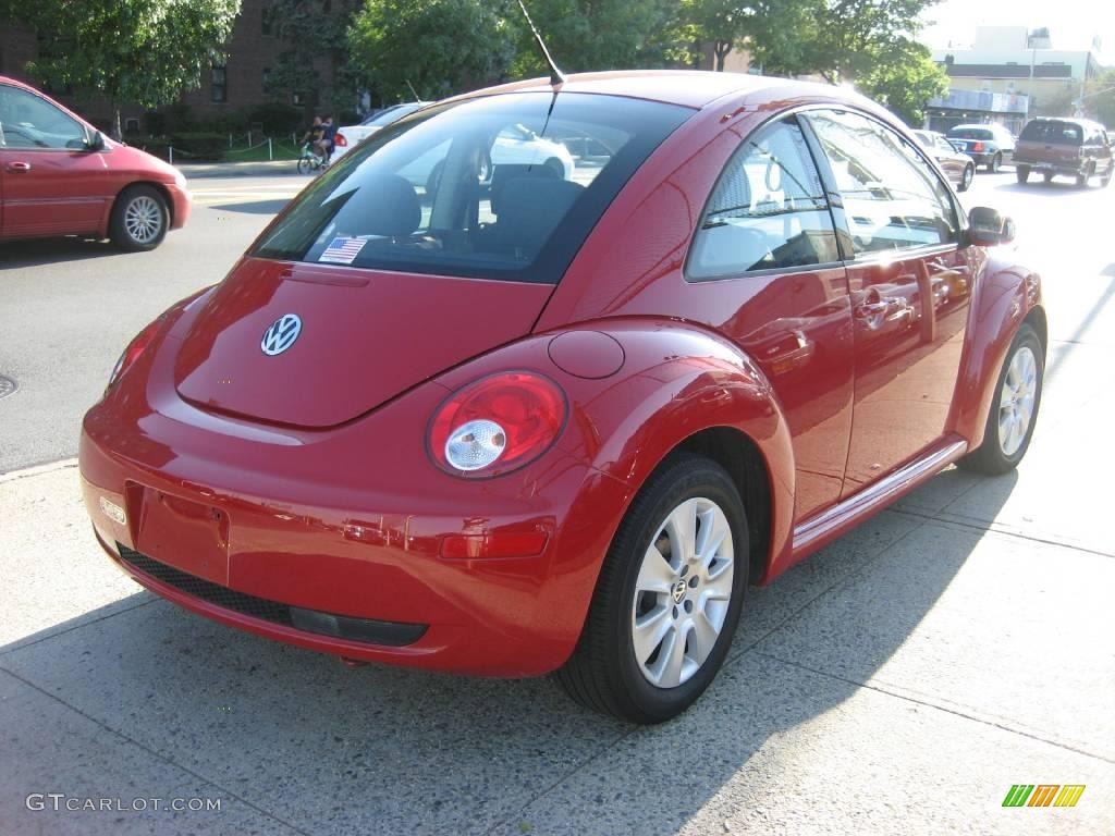 2008 New Beetle S Coupe - Salsa Red / Black photo #5
