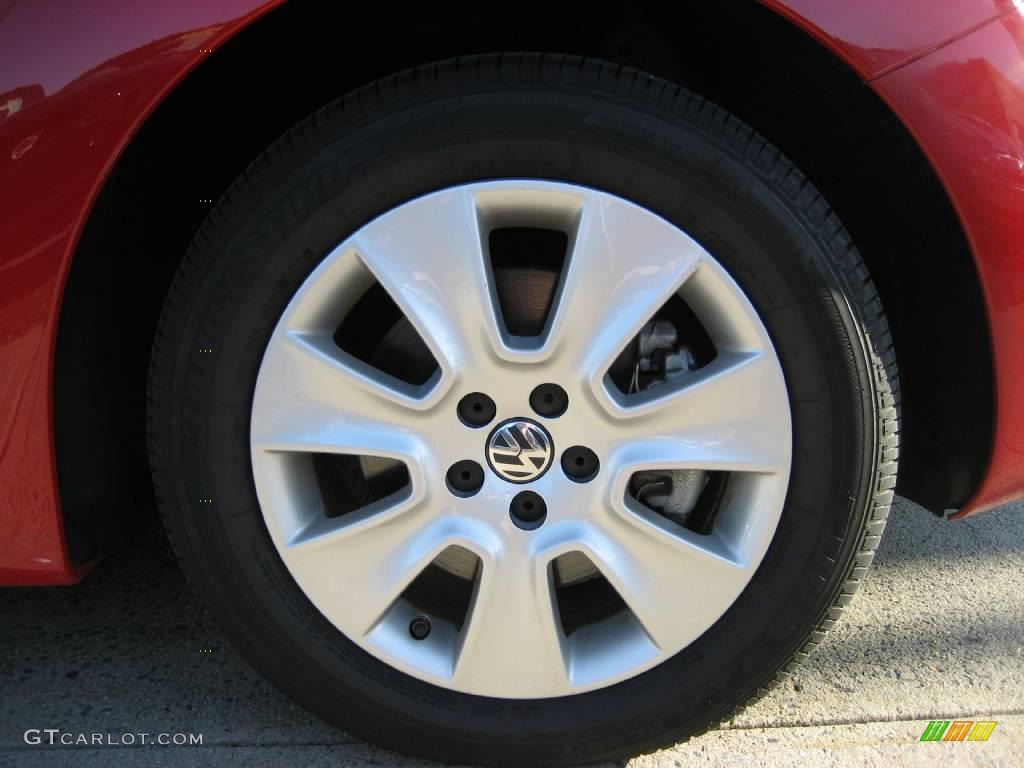 2008 New Beetle S Coupe - Salsa Red / Black photo #8