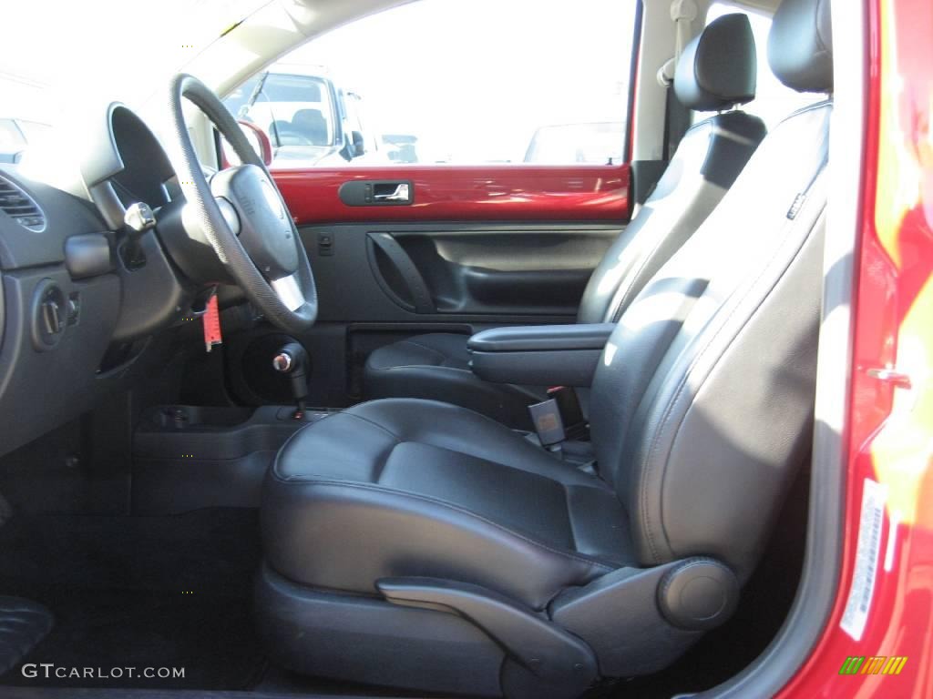 2008 New Beetle S Coupe - Salsa Red / Black photo #11