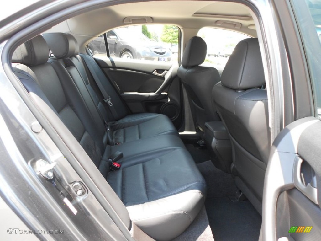 2010 TSX Sedan - Polished Metal Metallic / Ebony photo #18