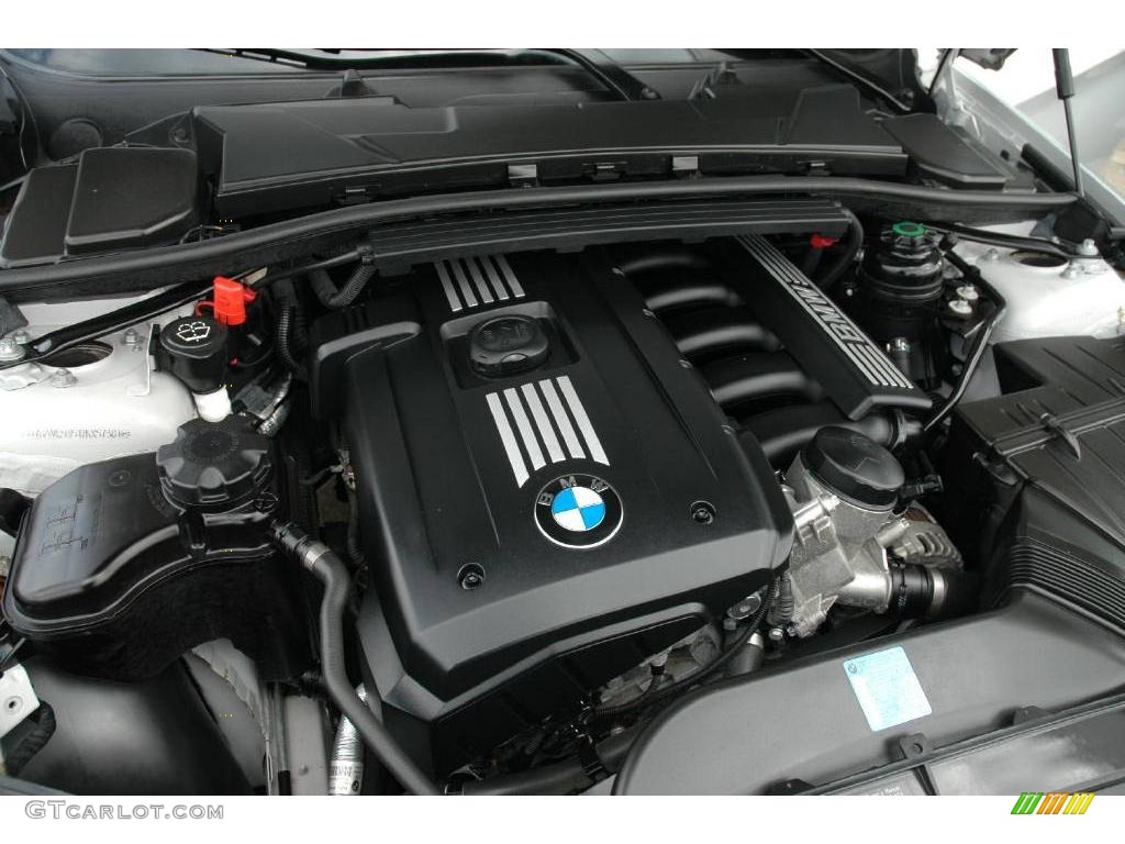 2007 3 Series 328xi Sedan - Titanium Silver Metallic / Black photo #11