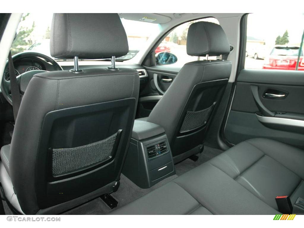 2007 3 Series 328xi Sedan - Titanium Silver Metallic / Black photo #14