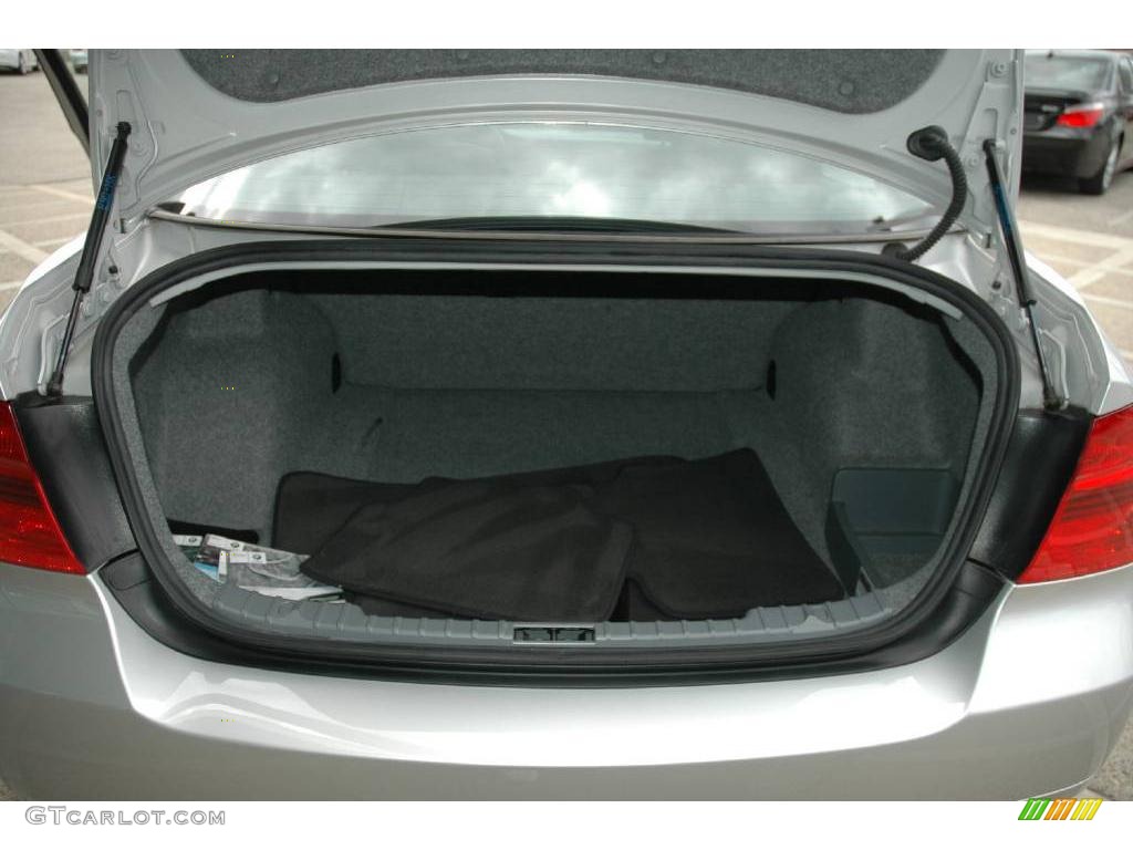 2007 3 Series 328xi Sedan - Titanium Silver Metallic / Black photo #16