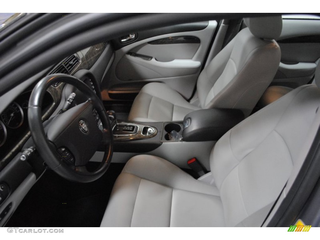 2007 S-Type R Sport - Liquid Silver Metallic / Dove/Charcoal photo #13