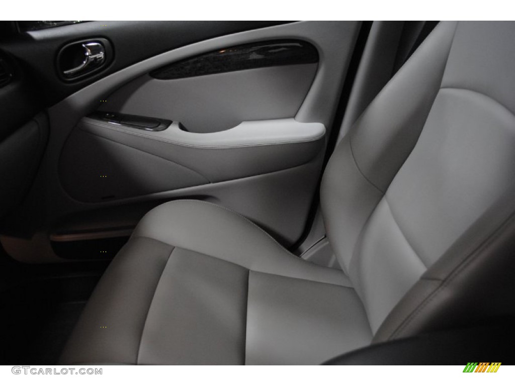 2007 S-Type R Sport - Liquid Silver Metallic / Dove/Charcoal photo #22