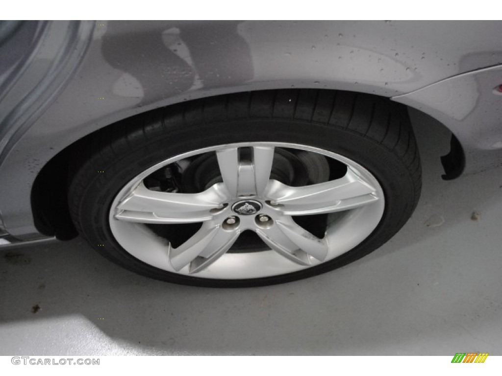2007 S-Type R Sport - Liquid Silver Metallic / Dove/Charcoal photo #25