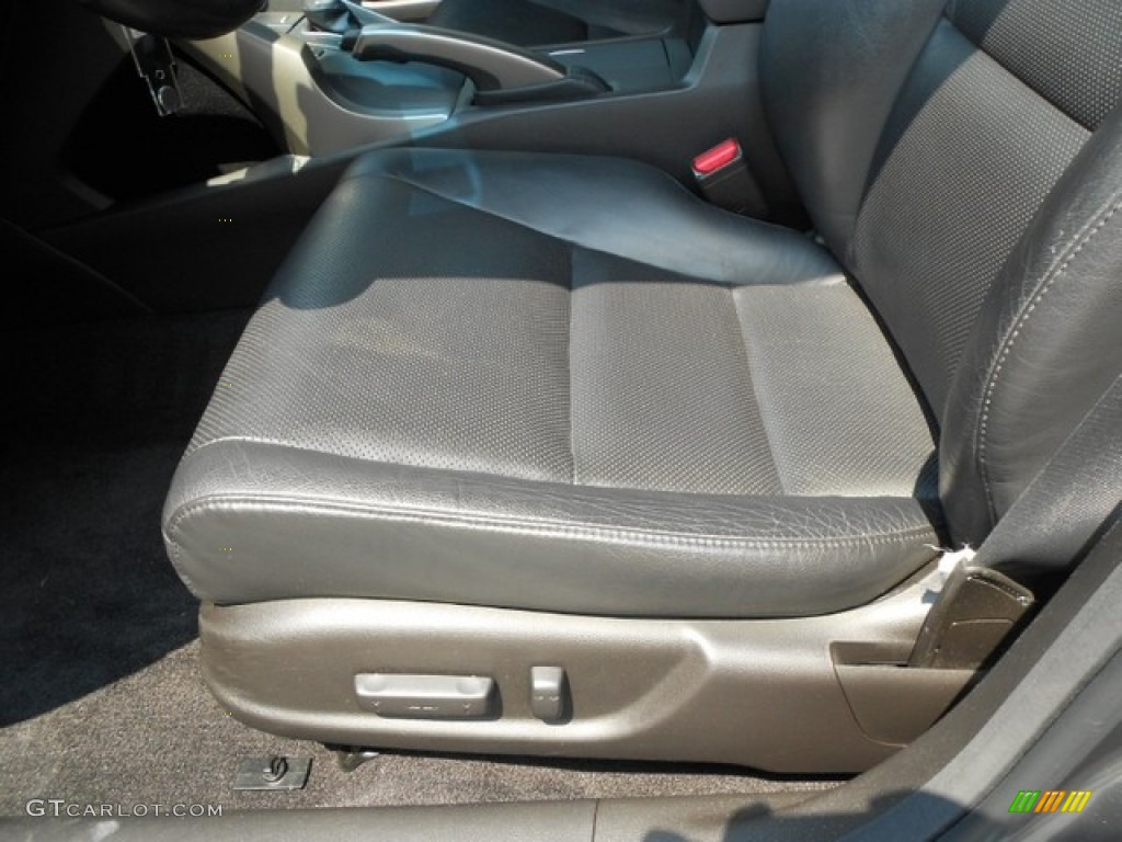 2009 TSX Sedan - Polished Metal Metallic / Ebony photo #14