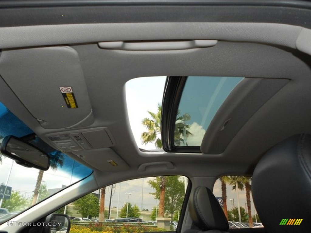 2009 TSX Sedan - Polished Metal Metallic / Ebony photo #27