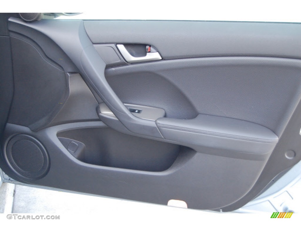 2009 TSX Sedan - Glacier Blue Metallic / Ebony photo #20