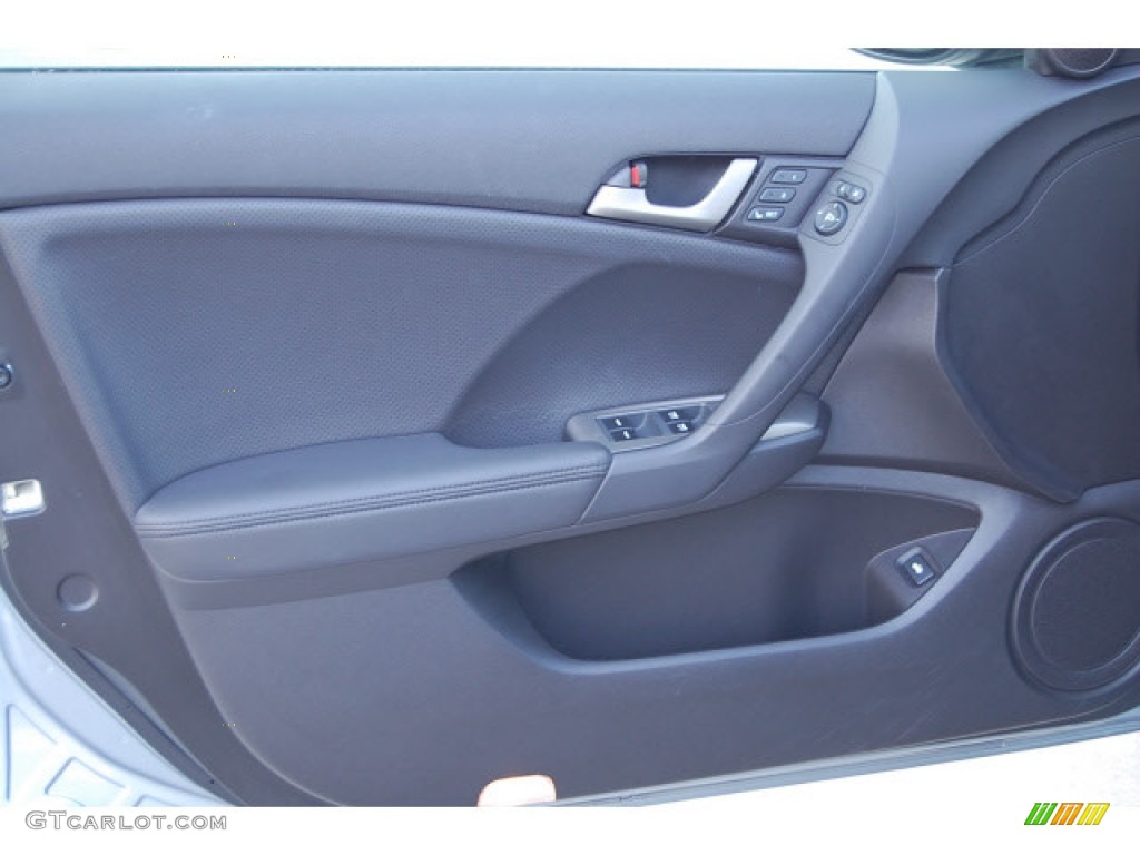 2009 TSX Sedan - Glacier Blue Metallic / Ebony photo #21