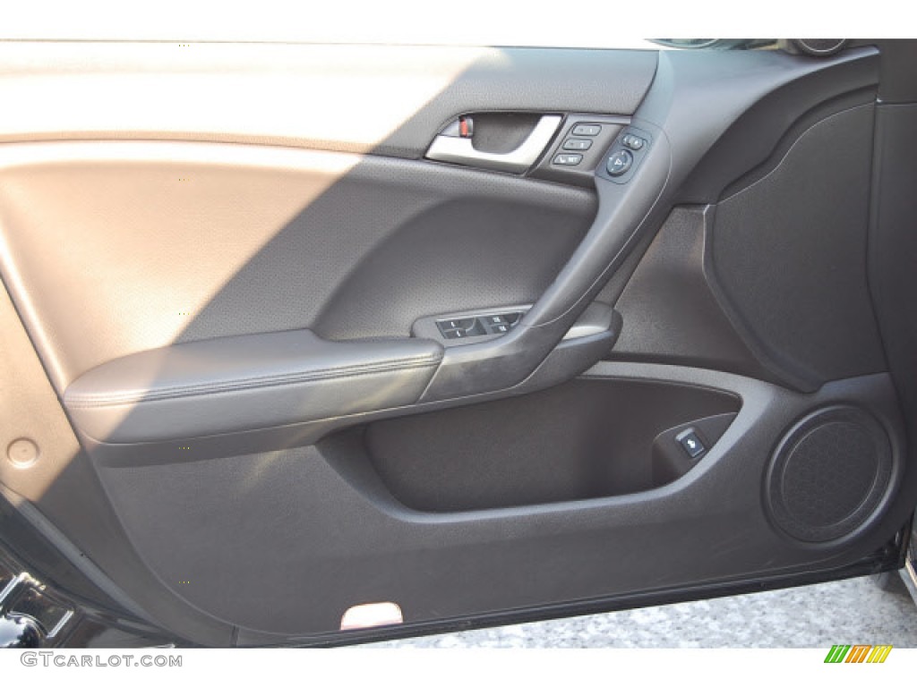 2009 TSX Sedan - Crystal Black Pearl / Ebony photo #21