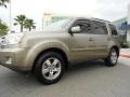 2009 Mocha Metallic Honda Pilot EX-L  photo #3