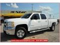 Summit White 2008 Chevrolet Silverado 2500HD LTZ Crew Cab 4x4
