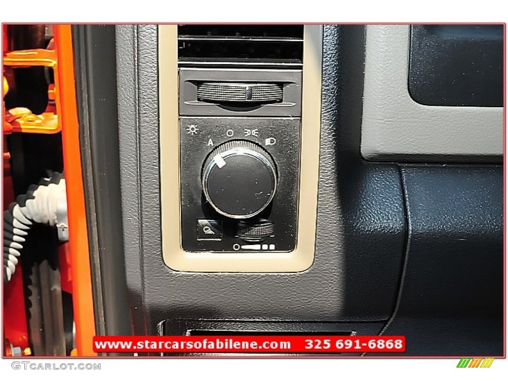 2010 Ram 1500 SLT Quad Cab - Mango Tango Pearl / Dark Slate/Medium Graystone photo #18