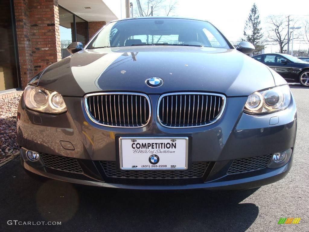 2008 3 Series 335i Coupe - Sparkling Graphite Metallic / Gray photo #2