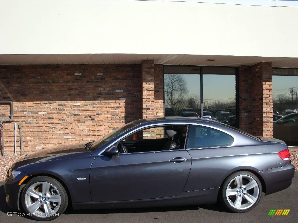 2008 3 Series 335i Coupe - Sparkling Graphite Metallic / Gray photo #3