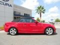 2008 Crimson Red BMW 1 Series 128i Convertible  photo #8