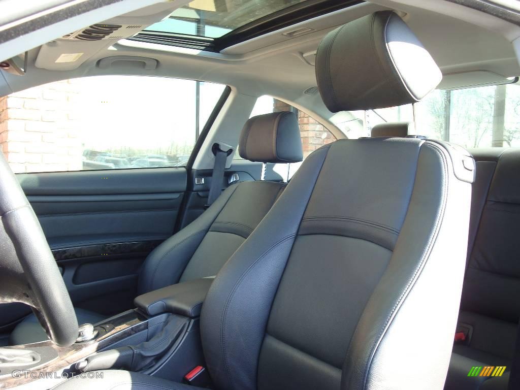 2008 3 Series 335i Coupe - Sparkling Graphite Metallic / Gray photo #9