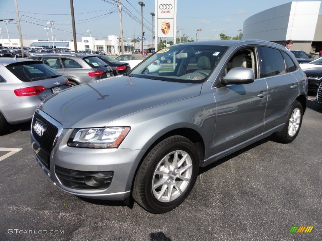 2009 Q5 3.2 Premium quattro - Quartz Gray Metallic / Light Gray photo #2