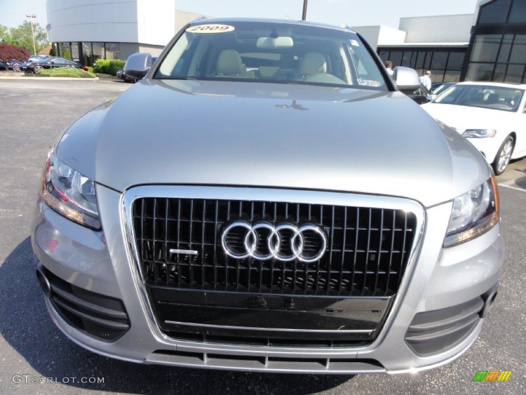 2009 Q5 3.2 Premium quattro - Quartz Gray Metallic / Light Gray photo #4