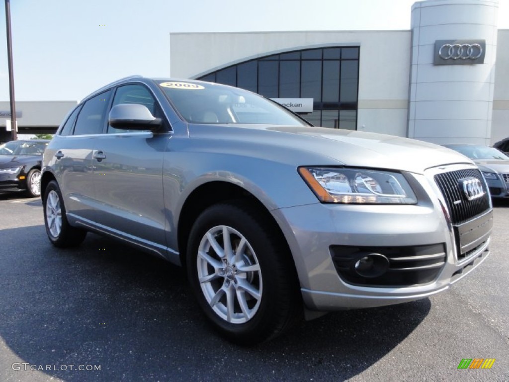 2009 Q5 3.2 Premium quattro - Quartz Gray Metallic / Light Gray photo #6