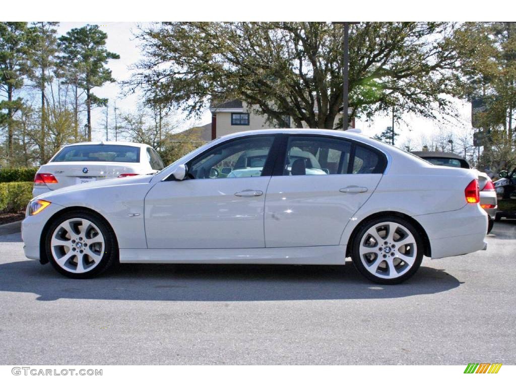 2008 3 Series 335i Sedan - Alpine White / Terra Dakota Leather photo #4