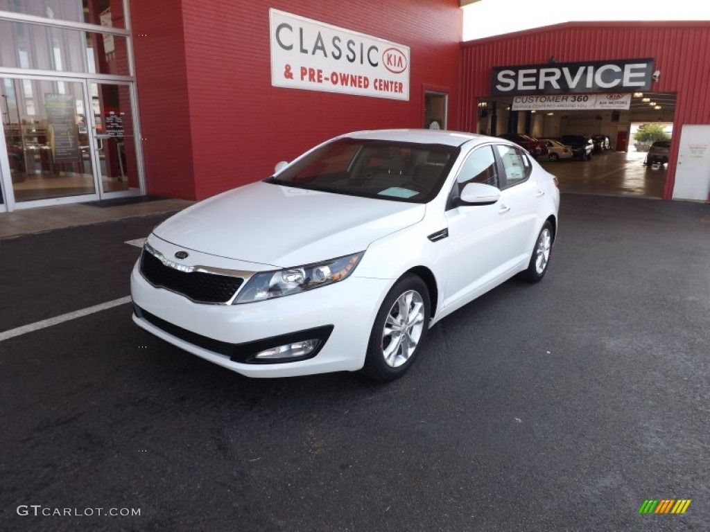 Snow White Pearl Kia Optima